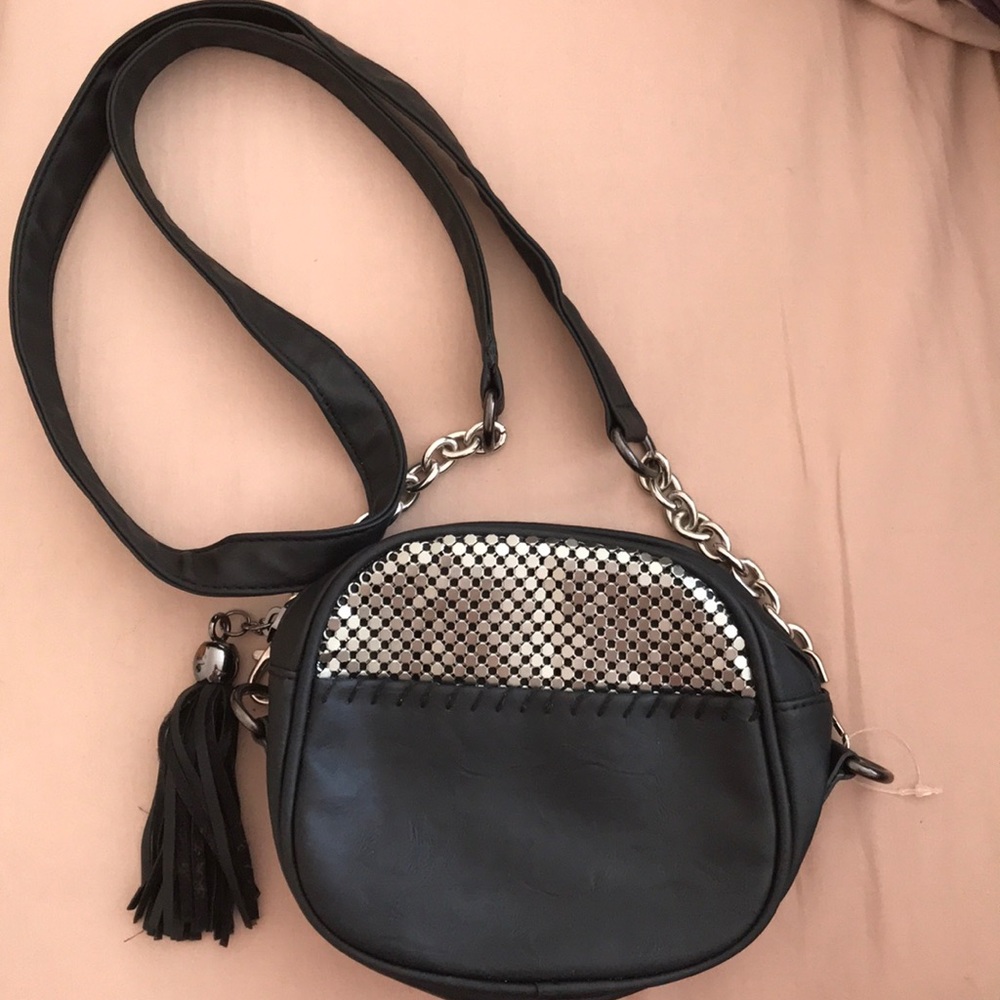 NWOT Crossbody with tassel detail